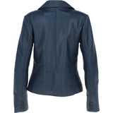 Ashwood Leather Women's Two Button Navy Blazer: 10157