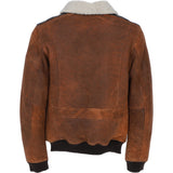 Classic Trapper Suede Leather Pilot Jacket Cognac: Trap-Pilot