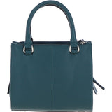 Ashwood Three Section Leather Tote Shoulder Bag Green: Z-73