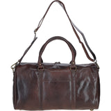Vintage Leather Duffel Bag Brown: TL-001