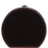 Ashwood Leather's Luxury Jewellery Box small Chestnut: LF-163