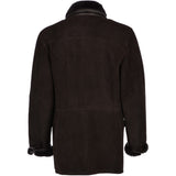 Mens  Sheepskin Coat Brown/snu: KE-183