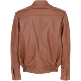 Ashwood Men's Genuine Leather Bomber Jacket Tan: AW-2255