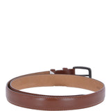 Mens Leather Chino Belt Tan: AB-32