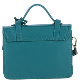 Stylish Ashwood Leather Small Satchel Bag Green: Y-61