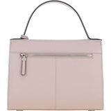 Elegant Ashwood Leather Handbag with Detachable Crossbody strap Beige: 64731