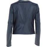 Leather Jacket Navy: FO-ETHEL
