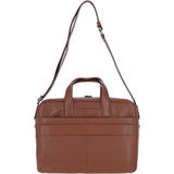 Brampton Leather Men's Messenger Bag Tan: 64273