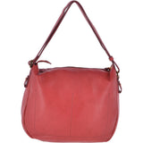 The Bridge Large Italian Hobo Bag Red Current/gold - 044395 79 2E NH