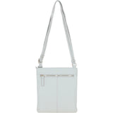 Ashwood Leather Crossbody Bag - Ice Grey: 63014/cb3