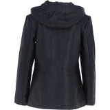 Ashwood Leather Hooded Jacket Black: J-1948