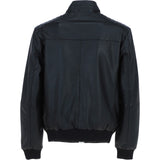 Ashwood Leather Bomber Jacket Black: AWM-784