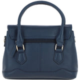 Elegant Ashwood Compact Handbag with Detachable Crossbody Strap Navy: Y-55