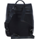Ashwood Leather Men’s Buckle Rucksack Black: S-64