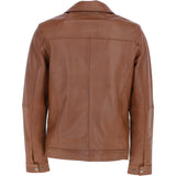 Ashwood Leather Brando Jacket Tan: AMJ-91