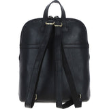 Exquisite Ashwood Leather & Harris Tweed® Cloth Backpack Black/Green/Red: TW-25-07-BR
