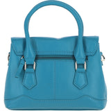 Elegant Ashwood Compact Handbag with Detachable Crossbody Strap Turquoise: Y-55