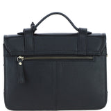 Stylish Ashwood Leather Large Satchel Bag Black: Y-63