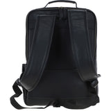Gabicci Leather Backpack Black: GB-64960