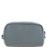 Brampton Leather Washbag Grey: 64407