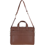 Gabicci Leather Messenger Bag Tan: GB-64962
