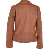 Leather Jacket Tan/nap: AWL-710