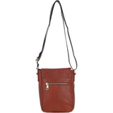Ashwood Leather Men's Cross Body Flap Bag Tan: PL-44