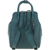 Ashwood Leather & Harris Tweed® Cloth Multi-Pocket Backpack Green/Watch: TW-66-18-GW