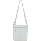 Ashwood Leather Crossbody Bag Ice Grey: CB-5