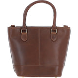 Ashwood Small Leather Bucket Bag Brown: V-86-B