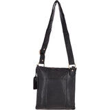 Vintage Small Leather Shoulder Bag Black – G20