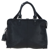 Brampton London Leather Weekender Bag Black: 64807