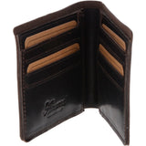 Leather Oily Hunter Wallet Brown : 1881