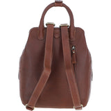 Ashwood Leather & Harris Tweed® Cloth Multi-Pocket Backpack Tan/Mcload: TW-66-02-TM