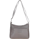 Ashwood Ladies Leather Shoulder Bag Taupe: AJ4
