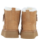 Fenland Ladies Sheepskin Boots Tan: Hetty-Boots