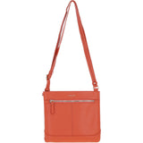 Ashwood Leather Smart Crossbody Bag Burnt Orange: 64638/cb-9