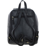 Authentic Ashwood Leather & Harris Tweed® Cloth Backpack Black/Green/Red: TW-28-07-BR