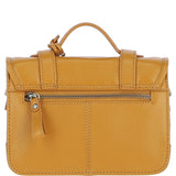 Stylish Ashwood Leather Medium Satchel Bag Mustard: Y-62