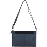Natural Hair On Hide Medium Cross Body Bag Navy – 61410