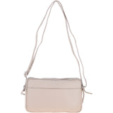 Ashwood Leather Crossbody X Shoulder Bag Mushroom: Sterling