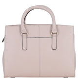 Ashwood Leather Handbag with Detachable Crossbody Strap Beige: 64747