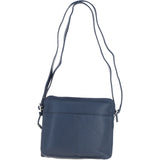 Ashwood Leather Ladies Crossbody Bag Navy: Glasgow
