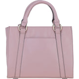 Real Leather Handbag with Adjustable Crossbody Strap Woodrose: 64867