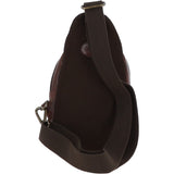 Small Ashwood Hi Veg Leather Sling Bag Tempo Brown: 8147 SLING