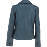 Ashwood Leather Women's Two Button Grey Blazer: 10157