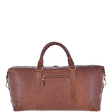 Large Leather Vintage Holdall Tan : G-36
