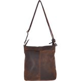 Vintage Oily Hunter Leather Travel Bag Brown : Doug