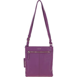 Ashwood Leather Crossbody Bag - Raspberry: 63014/cb3