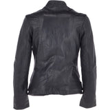 Leather Jacket Navy/nap: NIBI 2